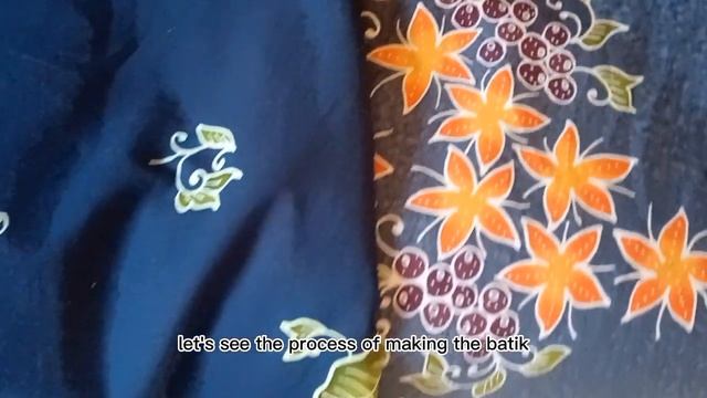 The Process of Batik Making. Journalism Assignment. Azka Saila Salsabil. 210110101017