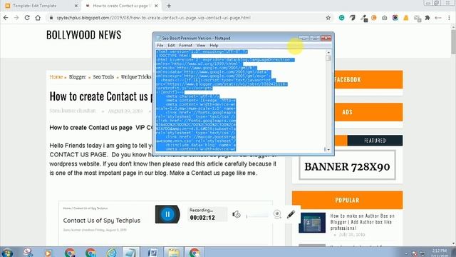 6 Premium Blogger Template Free Download
