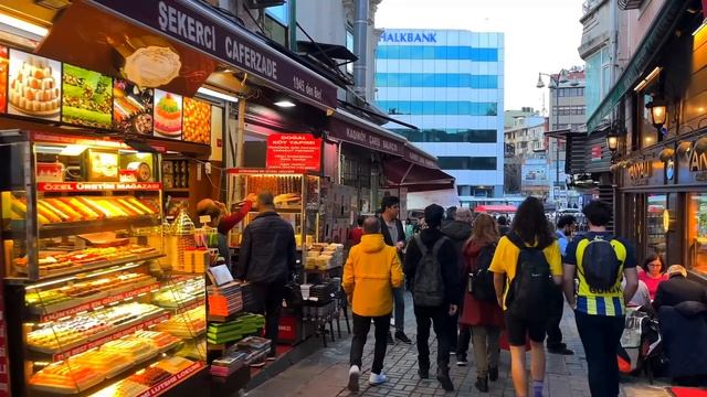 Kadikoy Center Of Asian Side Istanbul Tour Walking Tour Overviews| 4k UHD 60fps