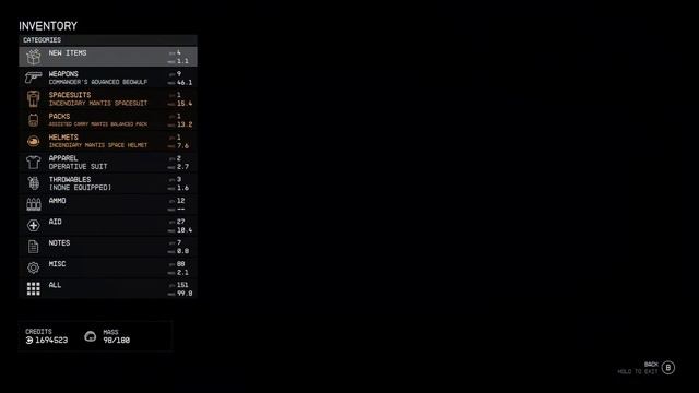 Starfield NG+ Modded + My Own Reshade Day 44