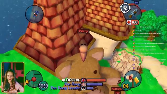 Worms 3D. Проходим дальше червячков #worms #worms3d #stream #games