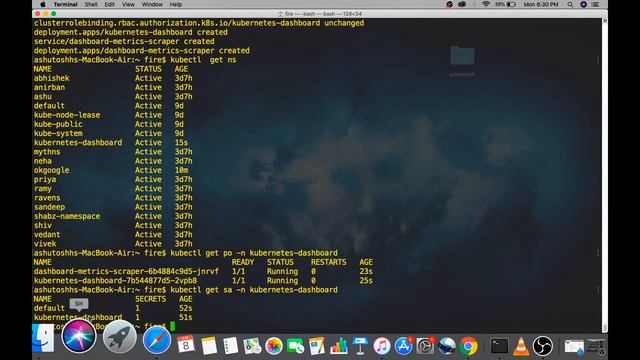 Kubernetes Deep Dive : DashBoard :  Session 12
