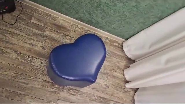 Сердце синее