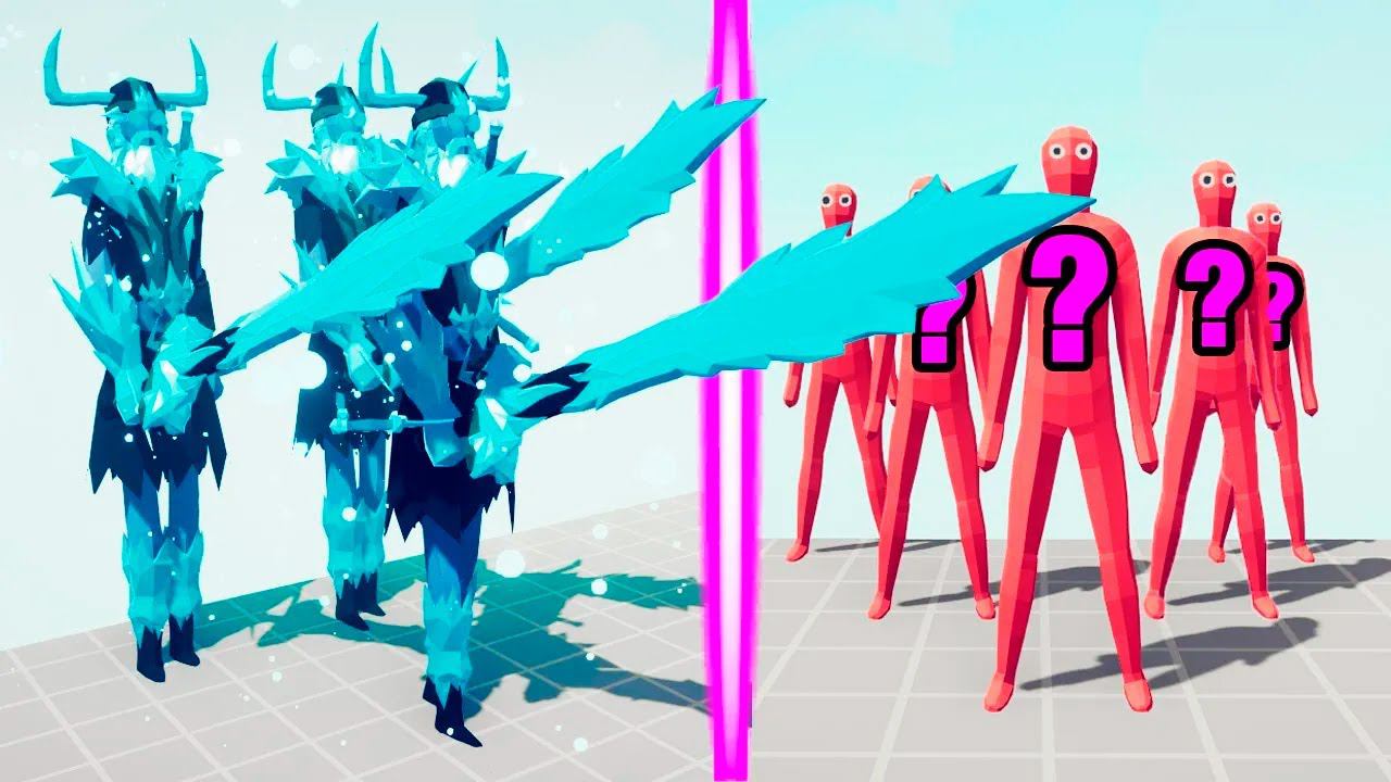 DREAD KING TEAM Vs RANDOM TEAM | TABS - Totally Accurate Battle Simulator