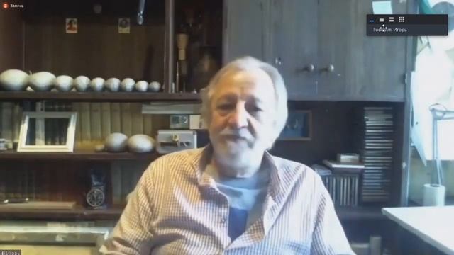 Онлайн-встреча с художником Игорем Олейниковым