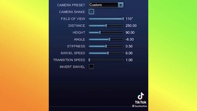 Best Camera Settings For Rocket League