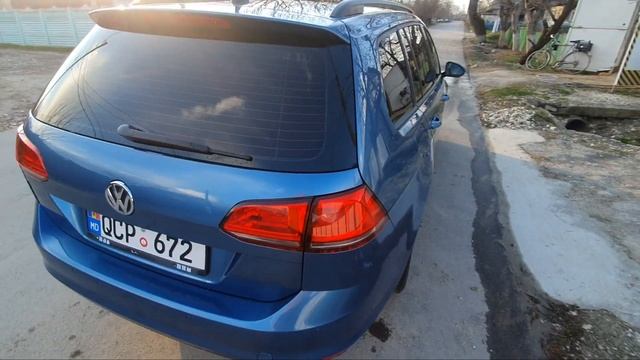 VW Golf 7 1.6TDI Washing Time