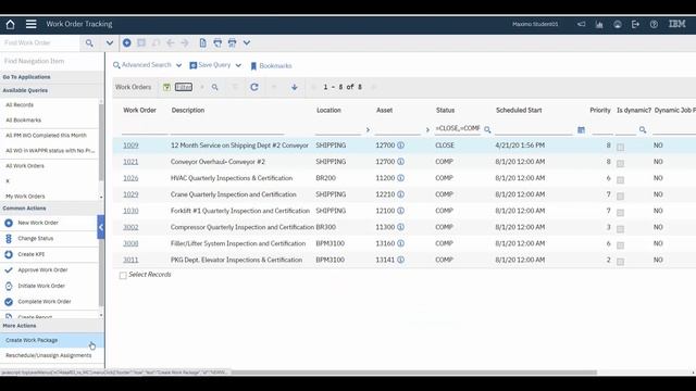 TTC OOTB IBM Maximo 7.6.1.x Introduction to Creating Query Based Reports