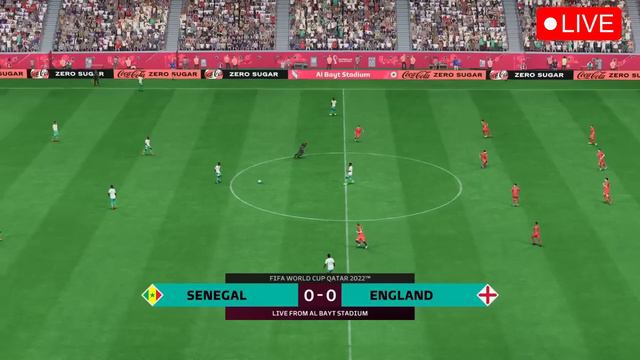 FIFA 23 | Senegal Vs England - Top 16 Of The FIFA World Cup Qatar 2022 | Full Match PS 5 Gameplay