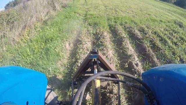 Т-40АМВосстановлениеУстановка задней навески Косьба ботвы28-серия.