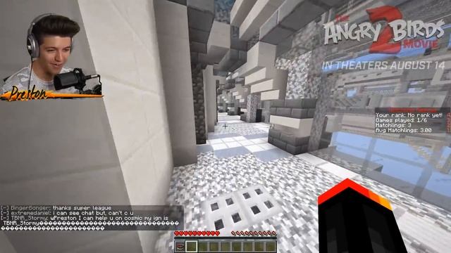 Playing The NEW Minecraft Hatchling Rescue Mini-Game! (Angry Birds Movie 2)