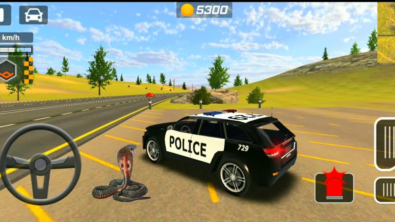 Police Car Chase Driving Simulator 4