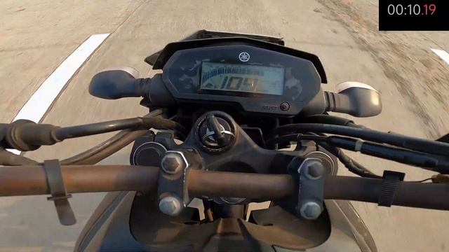 Yamaha FZ25 Top Speed || FZ 250 Top Speed Test || Akshay Gayakwad