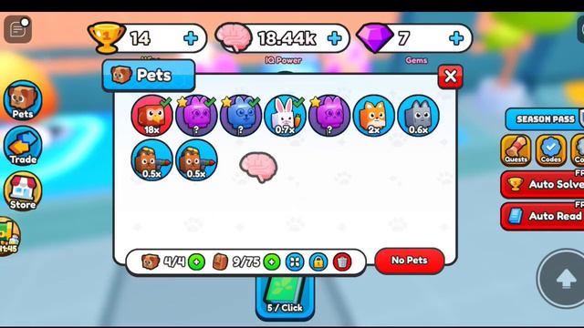 Получил 999,999,999 IQ самый большой мозг в мире за 5 минут! симулятор мозга Roblox