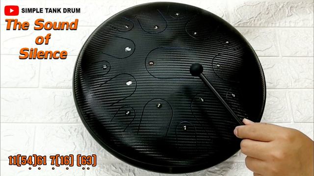 The Sound Of Silence - Simple Tank Drum Cover With Tabs