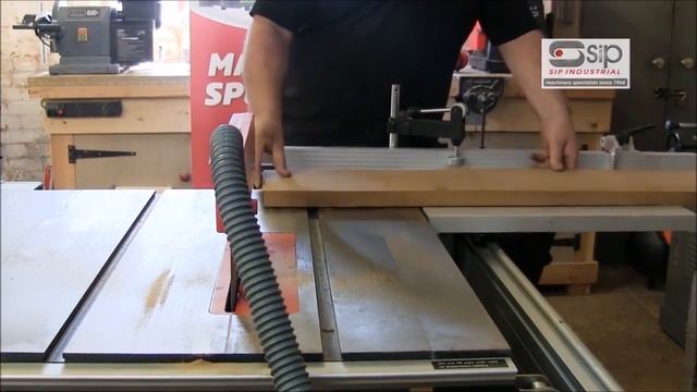 Overview Of SIP Professional Cast Iron Table Saw 10