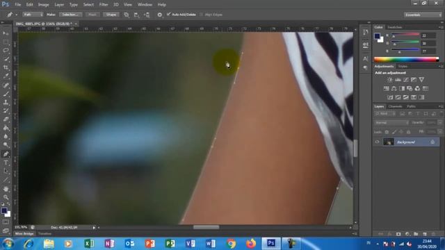 Tutorial Dasar Adobe Photoshop #3 Seleksi Dan Ganti Background