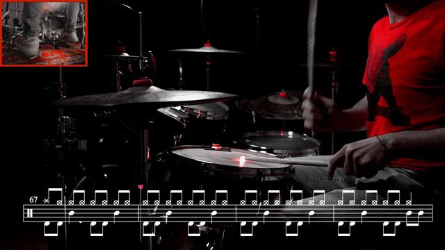 Superheaven - Youngest Daughter - Drum cover with scrolling drum sheet