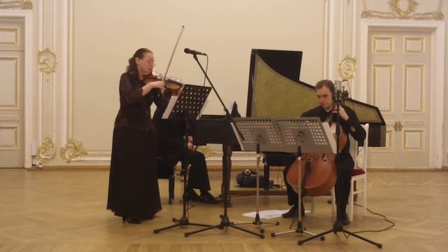 Франческо ВЕРАЧИНИ  Соната No. 8 ми минор для скрипки и Basso Contino, Op. 2. ч. II Ritornello