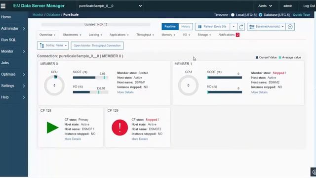 IBM Data Server Manager ---- PureScale Support