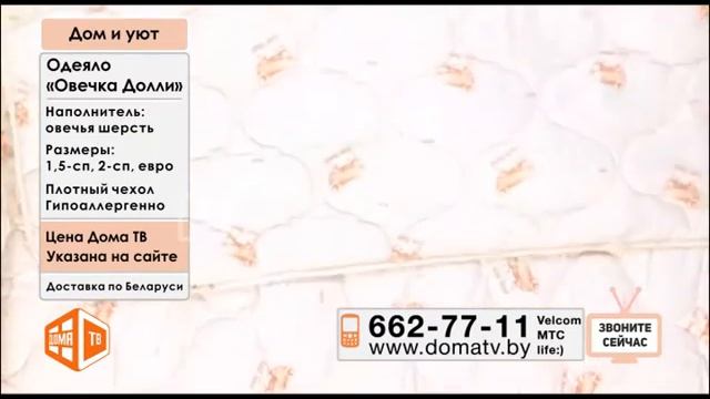Комплект из овечьей шерсти Овечка Долли одеяло подушка domatv.by
