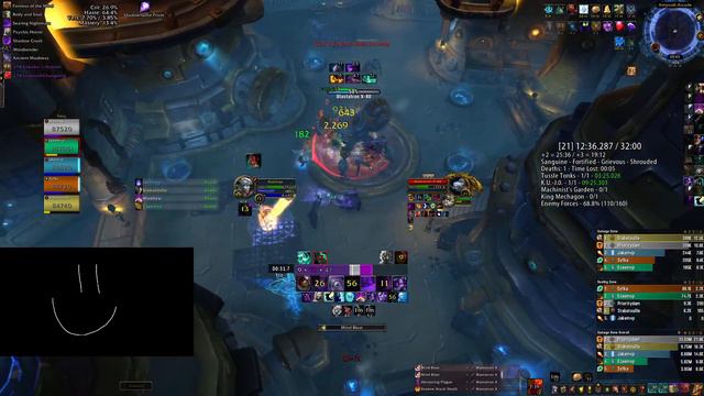 Shrouded +21 Mechagon: Workshop - Shadow Priest PoV