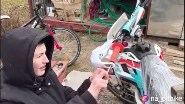 ЗАЩИТА РЫЧАГОВ. Установка защиты рычагов на питбайк. ЗАЩИТА РУК