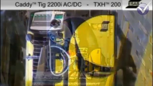 Máquina De Solda Tig AC-DC 160A Caddy Tig 2200i TA 33 220V - Esab