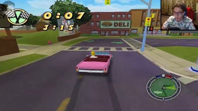 НАЧАЛО The Simpsons: Hit  Run 1