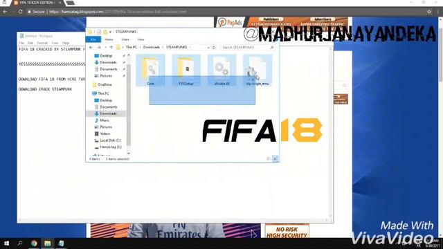 FIFA 18 CRACKED By STEAMPUNKS 30/09/17