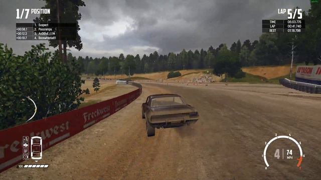 Rocket Boulderbank Wreckfest