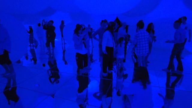 Planet Lab Tokyo Digital Art Museum 4k Video Музей Цифрового искусства в Токио Япония