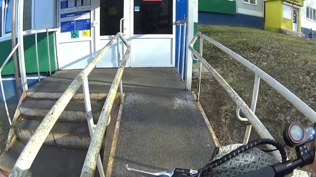 На почту на электросамокате Куго М2 (Kugoo M2)