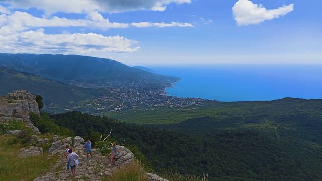 4К видео природа России  Крым  На прогулочных судах по Крыму  4k Video