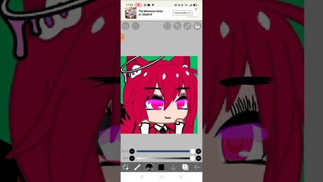 как. я обрабатываю  волосы и глаза в инсте,_,