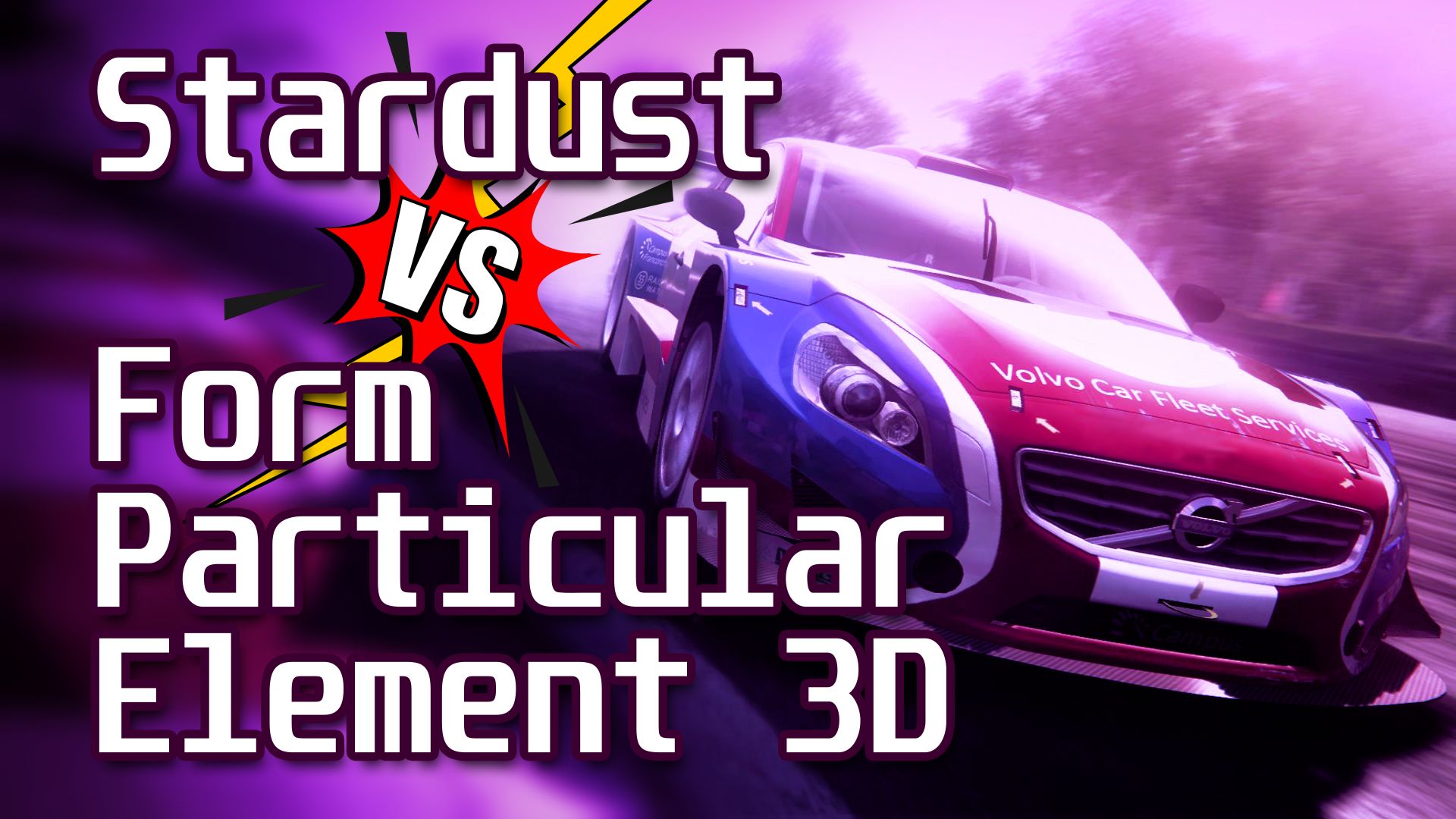 ? Кто быстрее? Тест плагинов для After Effects. Stardust Vs Particular, Form, Element 3D -AEplug 26