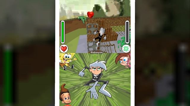 Nicktoons Unite For Nintendo DS - Walkthrough Part 1 No Commentary Gameplay - Amity Park