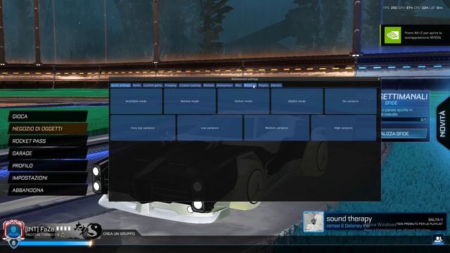 Miglior PLUGIN Per BAKKES MOD Su #rocketleague #giochi