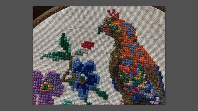 Вышивки музейные, старинные и просто старые / Вышитые шторы