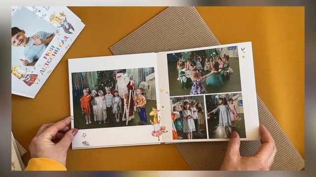 Фотокнига 5 разворотов для выпускника детского сада