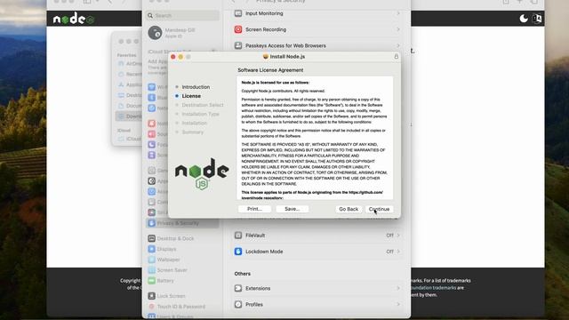 Download and install NodeJS on MacOS M1/M2/M3 and resolve installation errors to build angular/reac