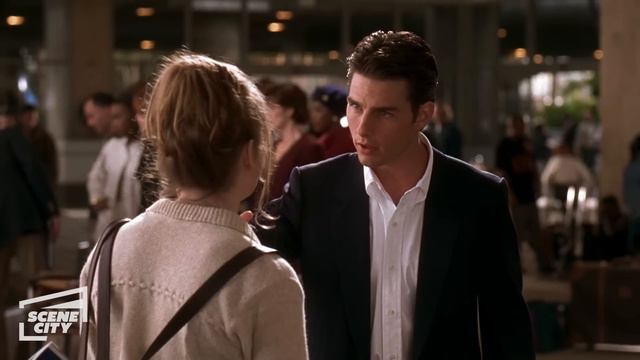 Jerry Maguire: Jerry Meets Ray MOVIE SCENE  With Captions