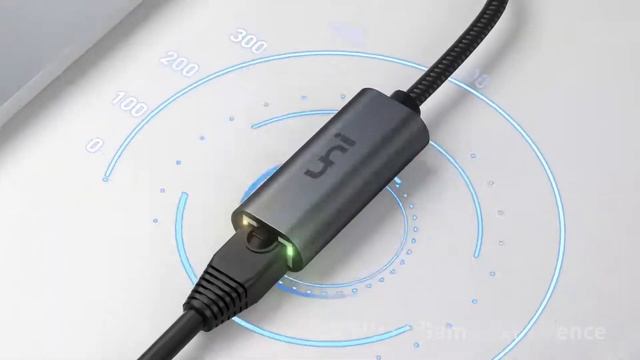 Uni | USB C To Ethernet Adapter | Efficiency Is Life