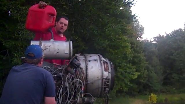Jet Motor  Test In Rootstown Ohio On 9/12/10