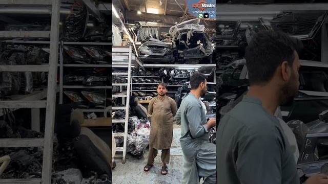 Ищем батарею для гибридного Инфинити на разборках в Дубае