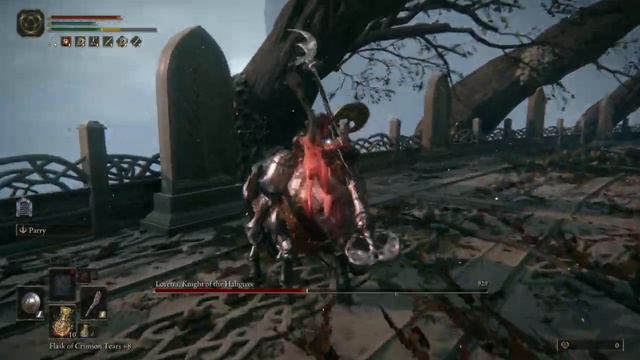 ELDEN RING™ Kill Loretta, Knight Of The Haligtree (parry, No Damage, RL1)