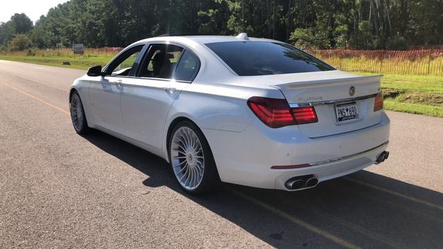 BMW Alpina B7 F02 First Mod~ Muffler Delete
