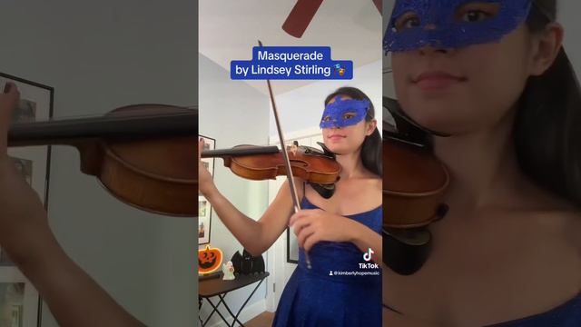 Masquerade - Lindsey Stirling (Violin Cover By Kimberly Hope)