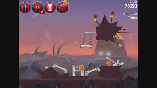 Angry Birds Star Wars 2 Level P2-14 - Escape To Tatooine 3 Stars Walkthrough