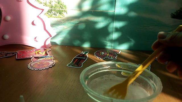 Делаю лизуна без... И что-то пошло не так выключилась камера